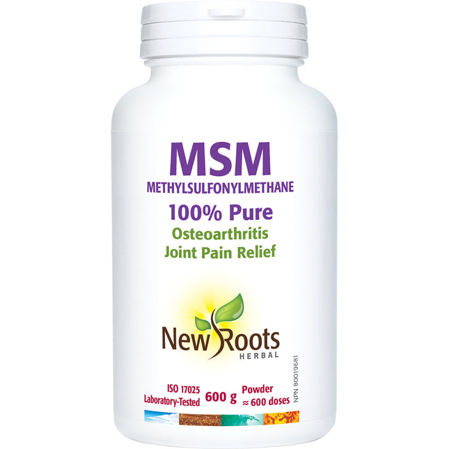 NEW ROOTS MSM 100% PURE 600g