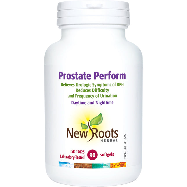NEW ROOTS PROSTATE PERFORM 有机认证 90 粒