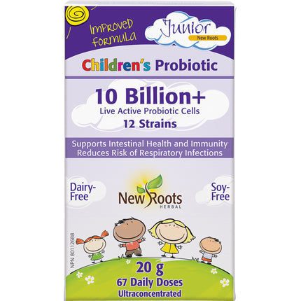 NEW ROOTS CHILDREN'S PROBIOTIC 10 BILLION+ 20g (F)