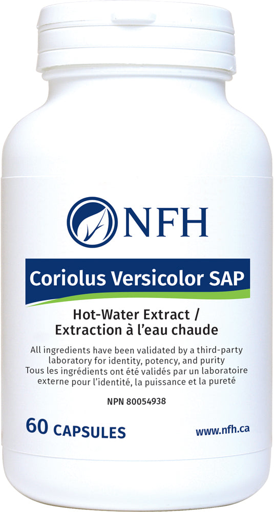 NFH CORIOLUS VERSICOLOR SAP 60caps