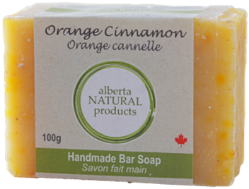 ALBERTA NATURAL ORANGE CINNAMON SOAP 100g