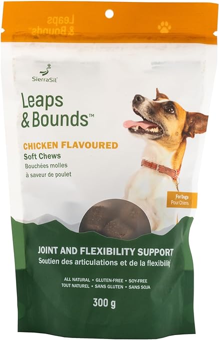 SIERRASIL LEAPS AND BOUNDS CHICKEN FLAVOURED SOFT CHEWS 100chews