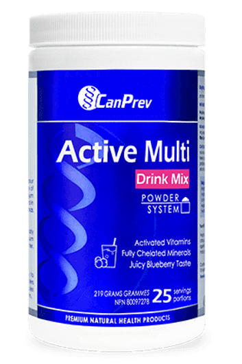 CANPREV ACTIVE MULTI DRINK MIX BLUEBERRY 219G