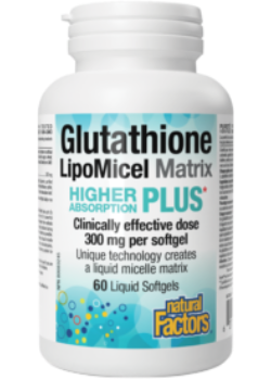NATURAL FACTORS GLUTATHIONE LIPOMICEL 60s