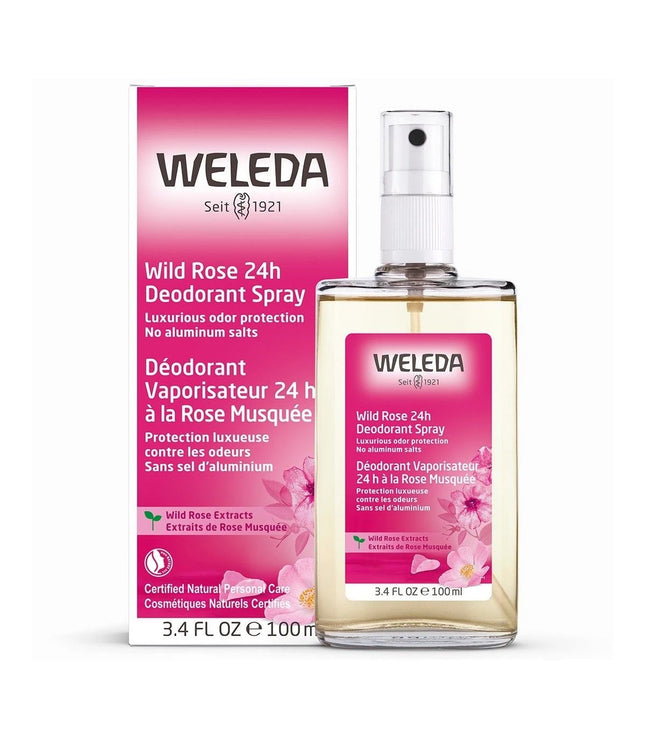 WELEDA WILD ROSE 24H DEODORANT SPRAY 100ml