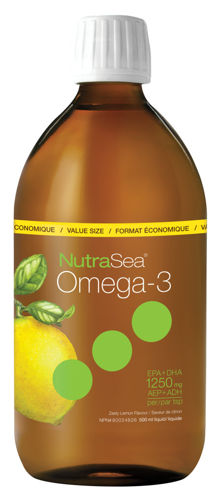 NutraSeaÂ® Omega-3 - Lemon Flavour 500ml