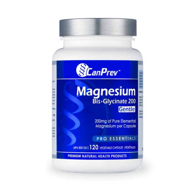 CANPREV MAGNESIUM BIS-GLYCINATE 200 GENTLE 200mg 120 VCAP