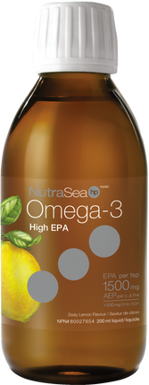 NutraSea HP Omega-3 - Lemon Flavour 200ml