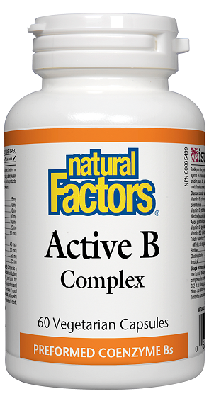 Natural Factors Active B Complex 60vcaps