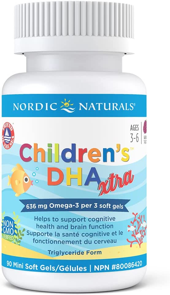NORDIC NATURALS CHILDRENS DHA XTRA OMEGA3 90sg
