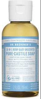 Dr. Bronner's Baby Mild Castile Soap 59ml