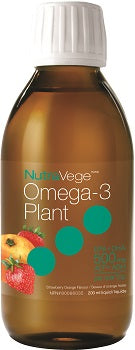 NutraVege Omega-3 500mg Strawberry Orange 200ml