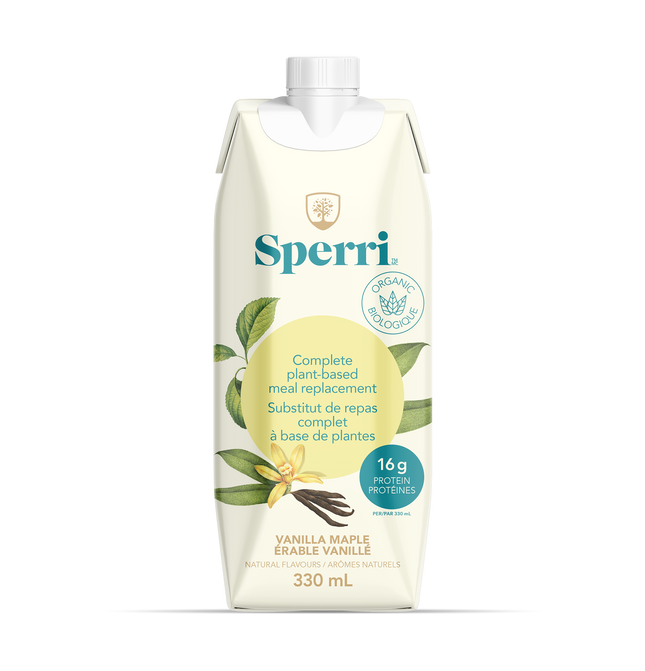 Sperri Plant-Based Meal Replacement - Vanilla Maple 330ml