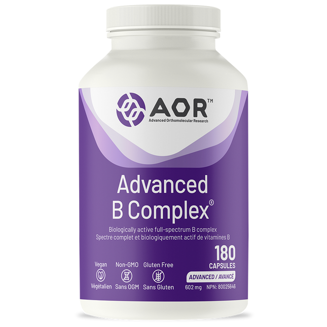 AOR ADVANCED B COMPLEX 180vcaps