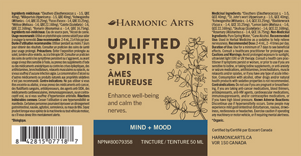 HARMONIC ARTS UPLIFTED SPIRITS TINCTURE 50ml