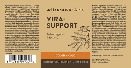HARMONIC ARTS VIRA-SUPPORT TINCTURE 50ml