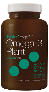 Nutravege Omega-3 Plant 30sg