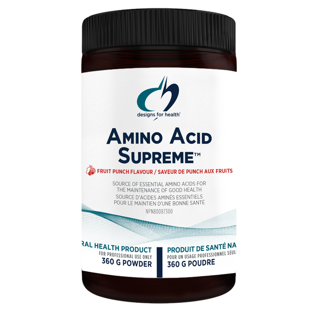 DESIGNS FOR HEALTH AMINO ACID SUPREME - FRUIT PUNCH FLAVOUR 360g