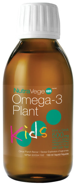 NutraVege Omega-3 for Kids 500mg Citrus Punch 150ml