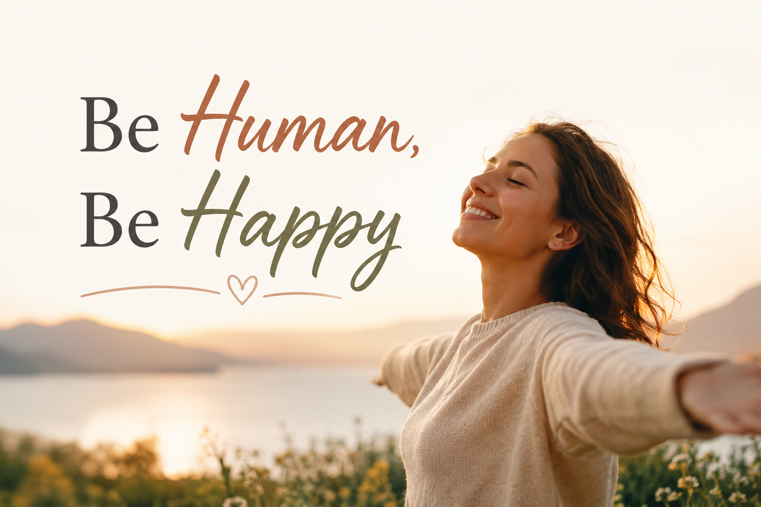 Be Human Be Happy Share Your Compassion