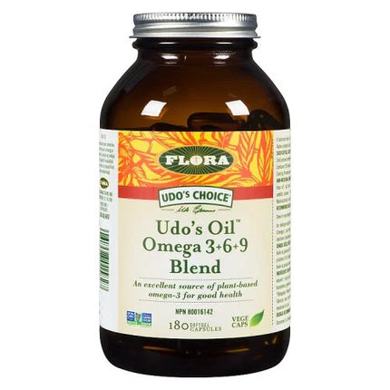 FLORA UDOS OIL 3-6-9 BLEND 1000mg 180sg
