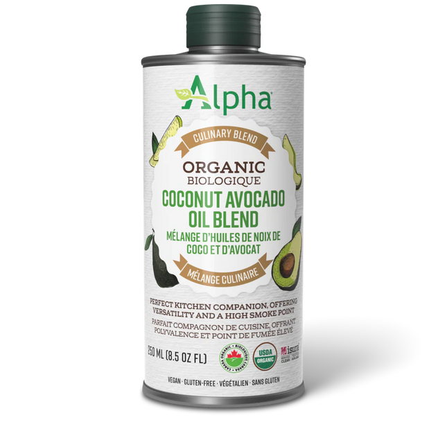 ALPHA ORGANIC BIOLOGIQUE 椰子酪梨油混合物 250ML