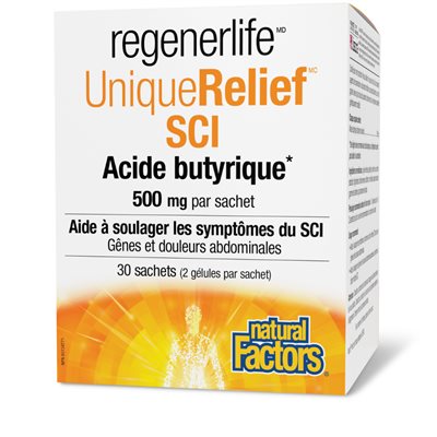NATURAL FACTORS REGENERLIFE IBS BUTYRIC ACID 1000MG 30 PCKT