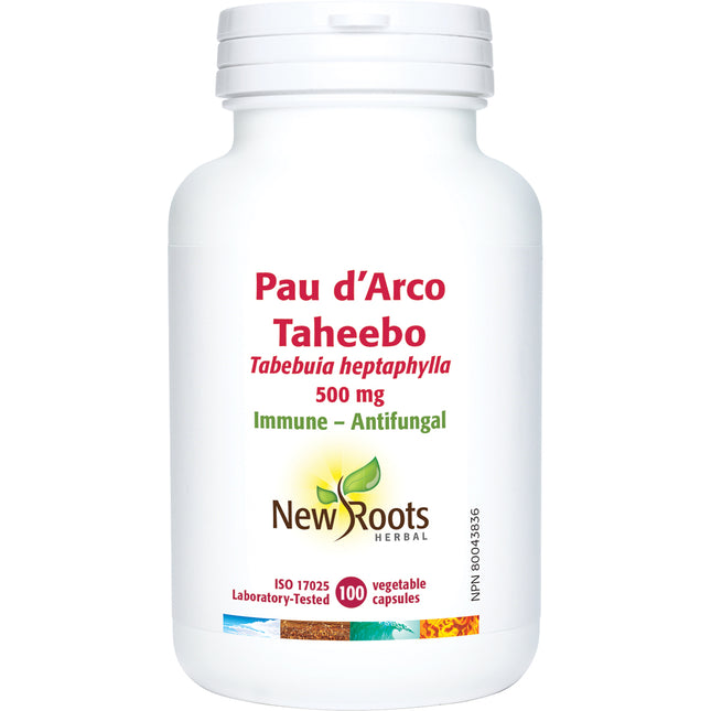 NEW ROOTS PAU D'ARCO TAHEEBO 500mg 100cap