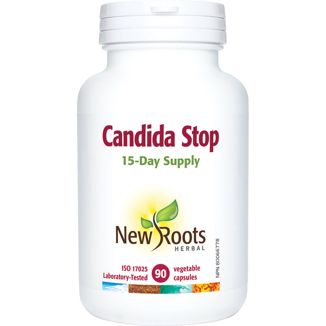 NEW ROOTS CANDIDA STOP 90caps