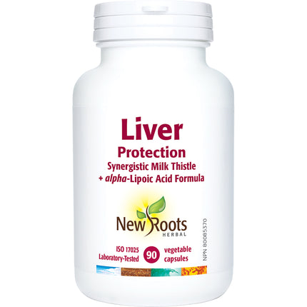 NEW ROOTS LIVER PROTECTION SYNERGISTIC MILK THISTLE + ALA 90caps