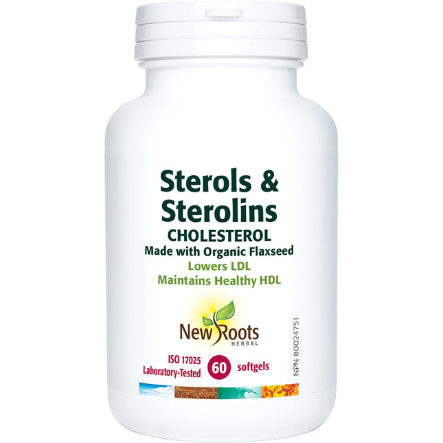NEW ROOTS STEROLS AND STEROLINS CHOLESTEROL 60sg