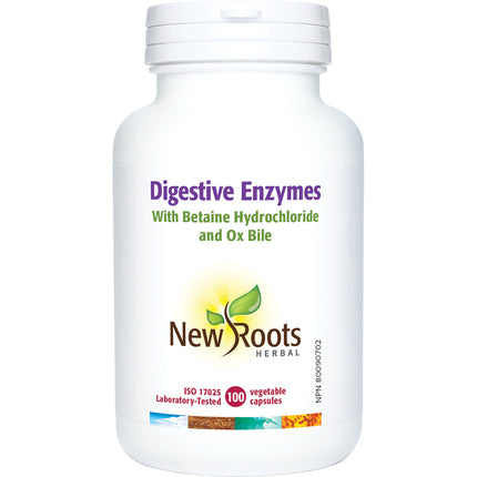 NEW ROOTS DIGESTIVE ENZYMES 100caps