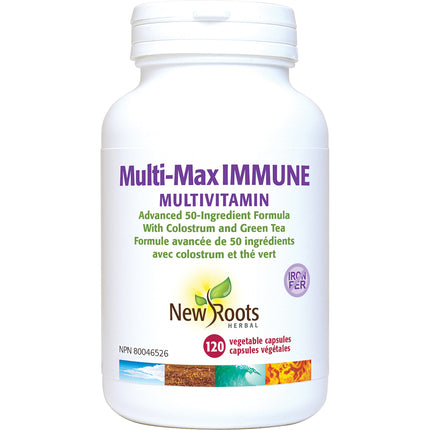 NEW ROOTS MULTI MAX IMMUNE 120vcaps