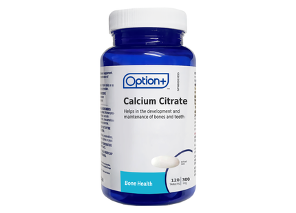 OPTION+ CALC CITR 300MG 120 TABS