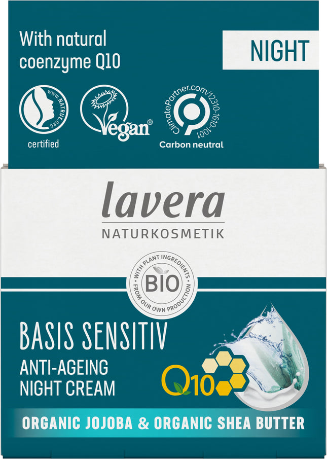 LAVERA BASIS SENSITIV ANTI-AGEING NIGHT CREAM Q10 50ml