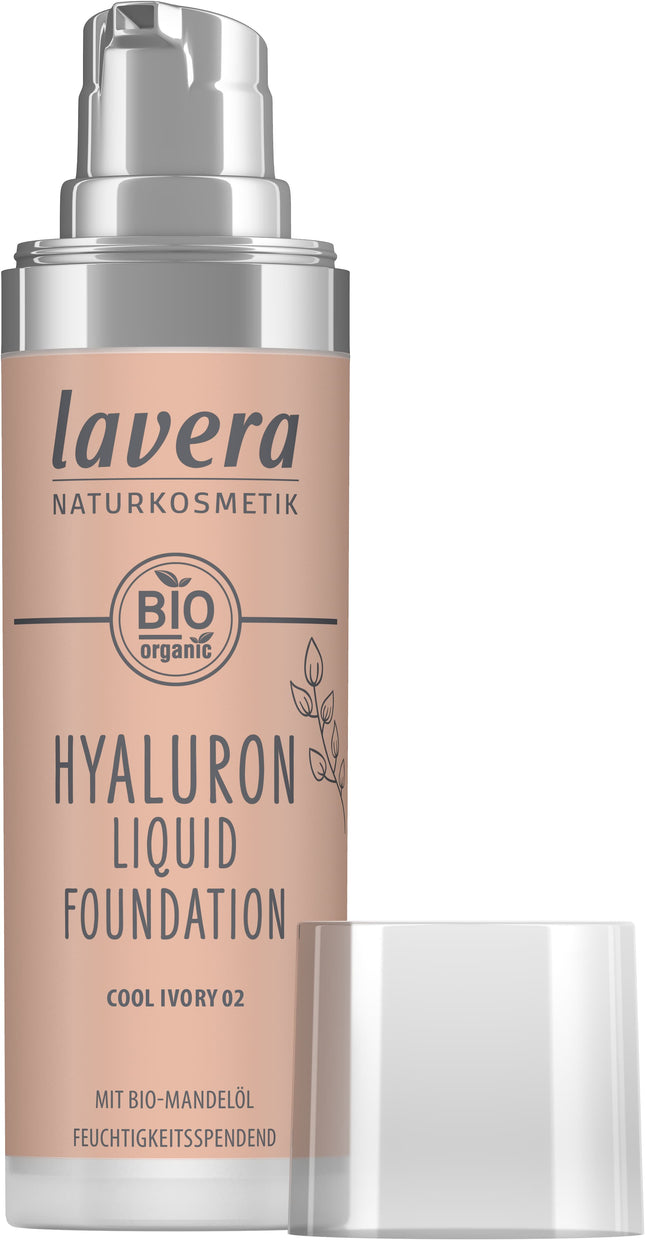 LAVERA HYALURON LIQUID FOUNDATION - COOL IVORY 02