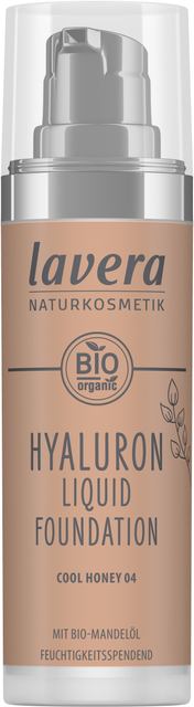 LAVERA HYALURON LIQUID FOUNDATION - COOL HONEY 04