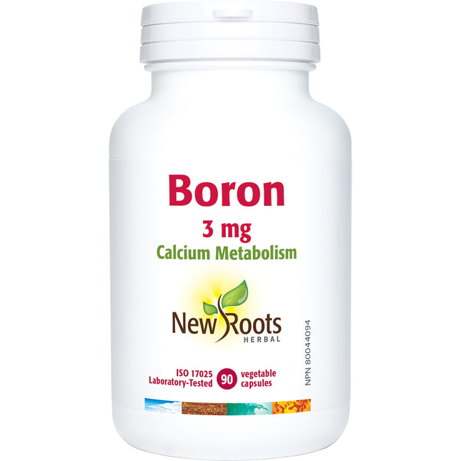 NEW ROOTS BORON 3mg 90caps