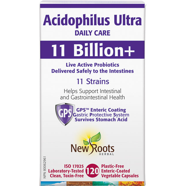 NEW ROOTS ACIDOPHILUS ULTRA 120caps (F)