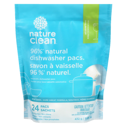 NATURE CLEAN AUTOMATIC DISHWASHER 24 PODS