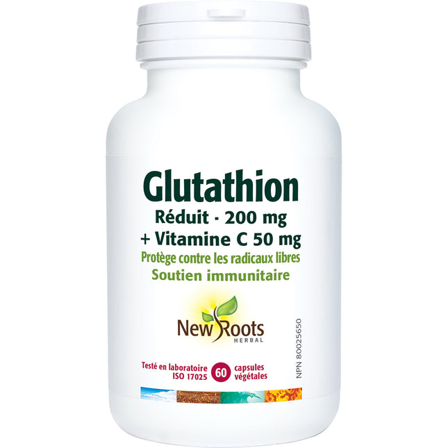NEW ROOTS GLUTATHIONE REDUCED  200mg 60caps