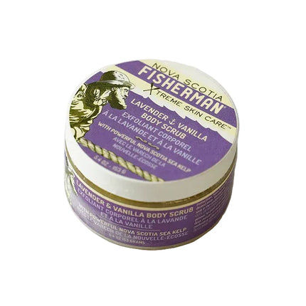 NOVA SCOTIA FISHERMAN LAVENDER & VANILLA BODY SCRUB  153 g