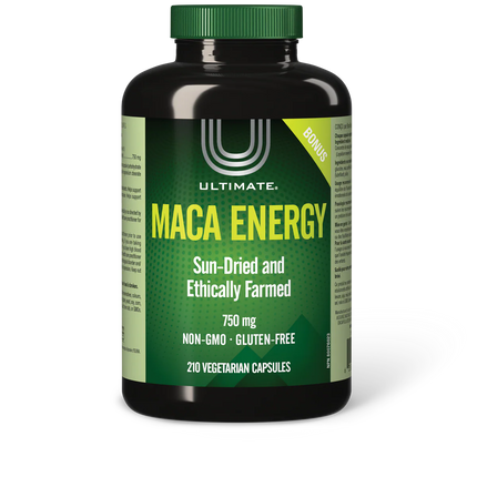ULTIMATE MACA ENERGY BONUS 750MG 210VCAP