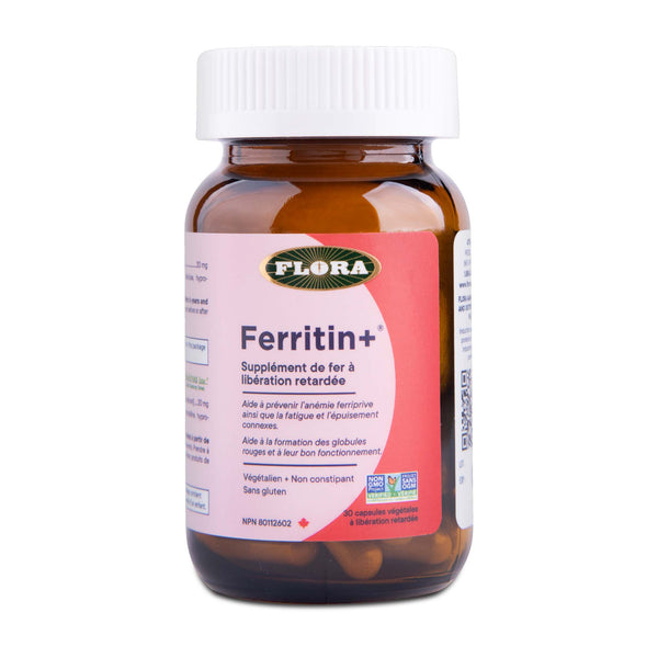 FLORA FERRITIN DELAYED-RELEASE IRON 30 CAPS