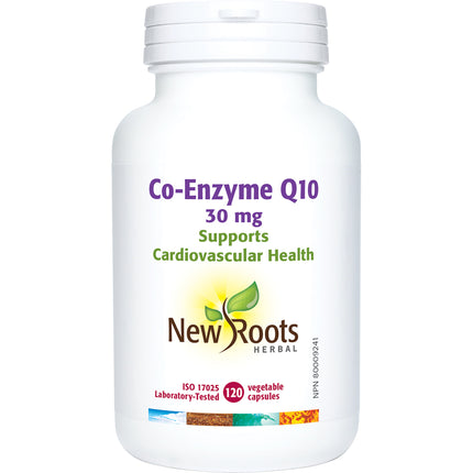 NEW ROOTS CO-ENZYME Q10 30mg 120caps