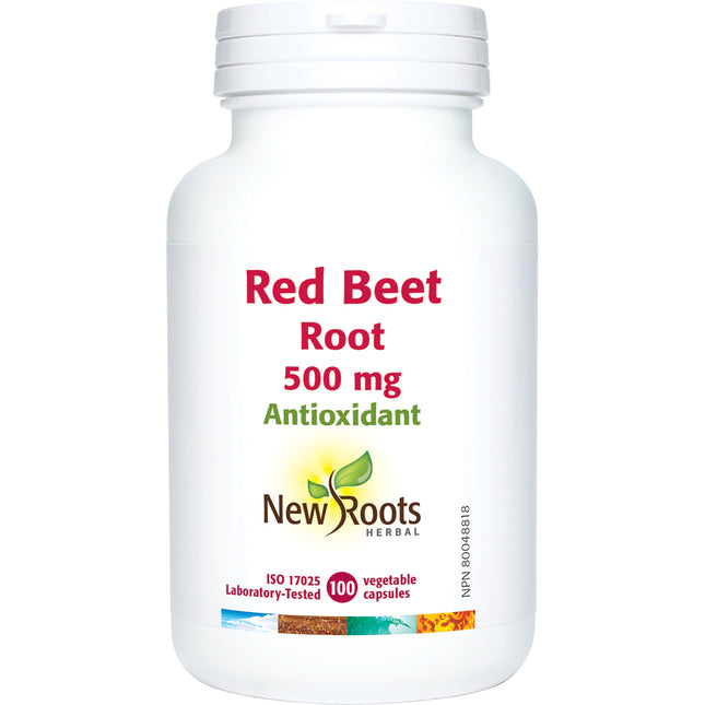 NEW ROOTS RED BEET ROOT 500mg 100caps