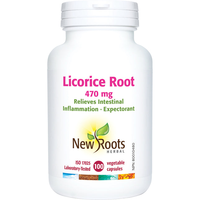 NEW ROOTS LICORICE ROOT 470mg 100caps