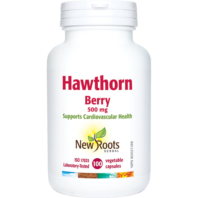 NEW ROOTS HAWTHORN BERRY 500mg 100caps