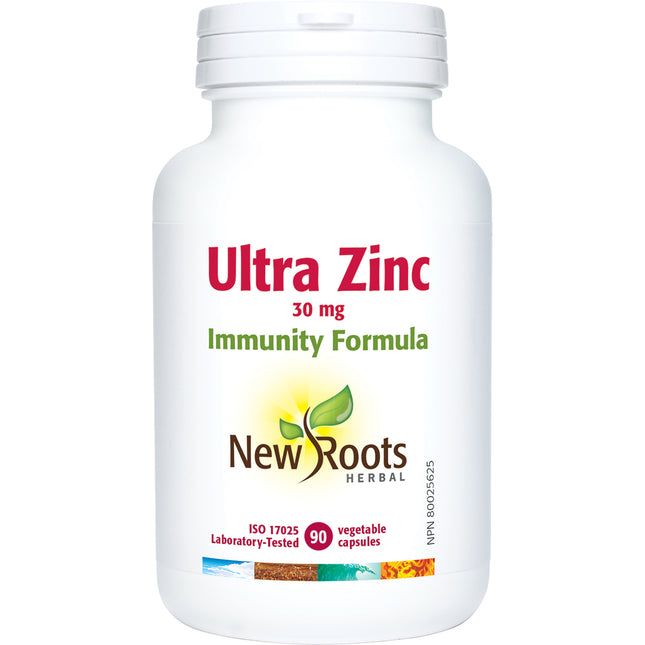 NEW ROOTS ULTRA ZINC 30mg 90caps