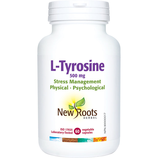 NEW ROOTS L-TYROSINE 500mg 60caps